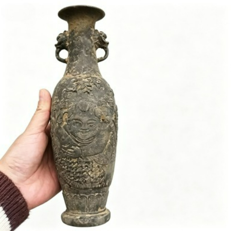 Collectible Vintage Tools - Vaso in Bronzo della Collezione con