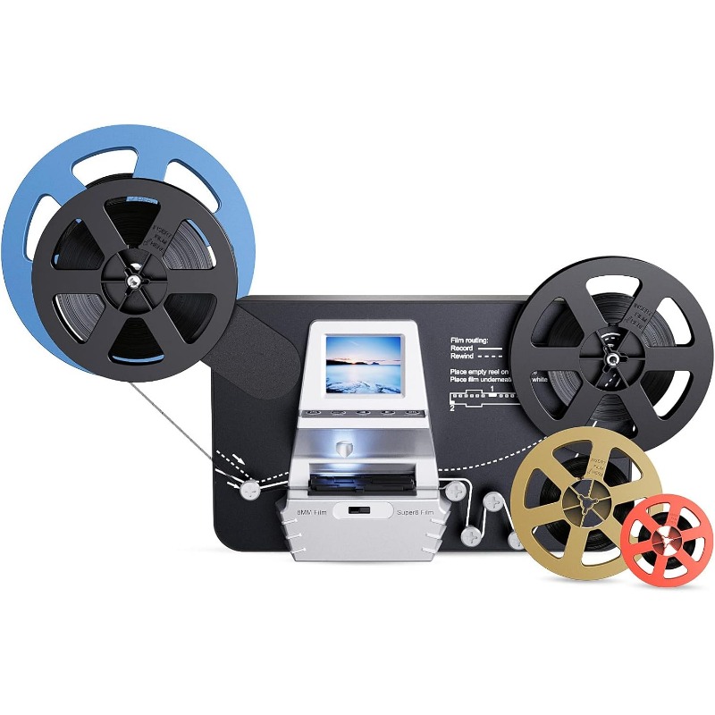 Super 8 Film Reel - Convertitore da pellicola 8mm e Super