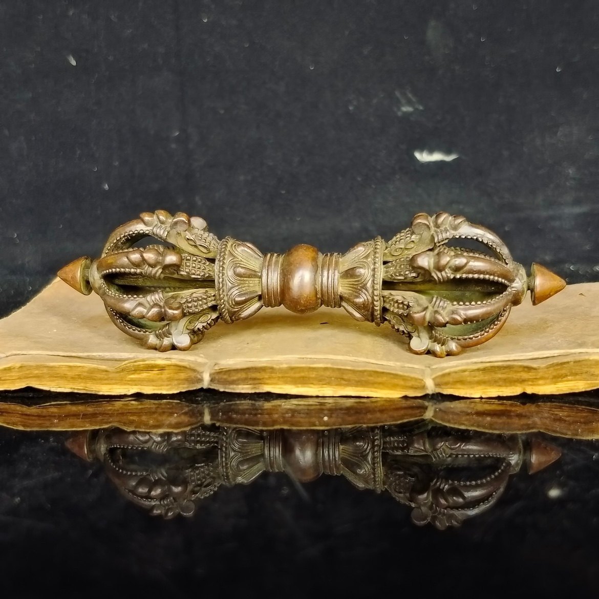 Collectible Vintage Tools - Vajra tantrico tibetano a otto fili,