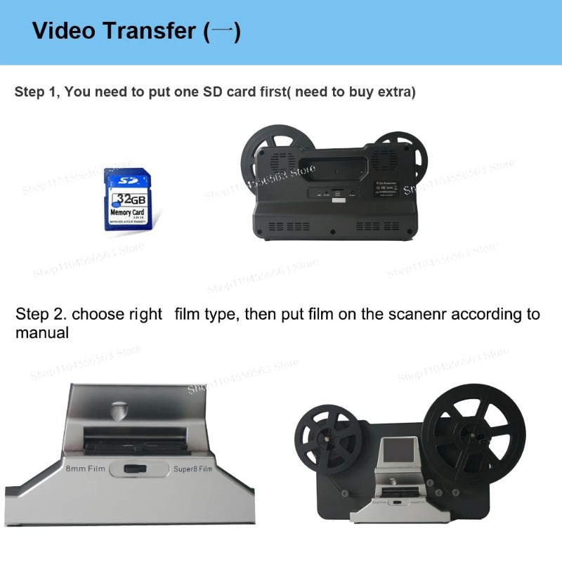 Scanner Digitale per Pellicole - Super 8 Film Reel recensione e prezzo