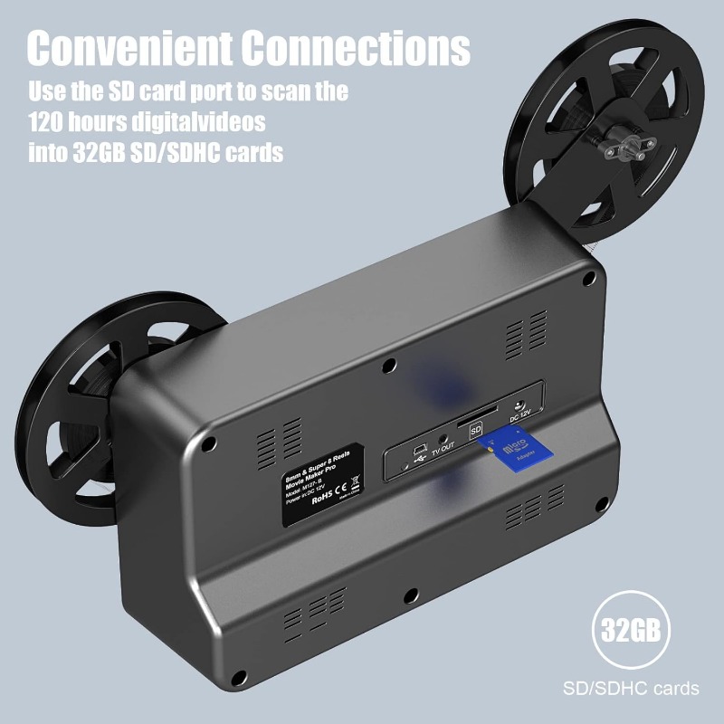 Convertitore da pellicola 8mm  - Super 8 Film Reel recensione e prezzo