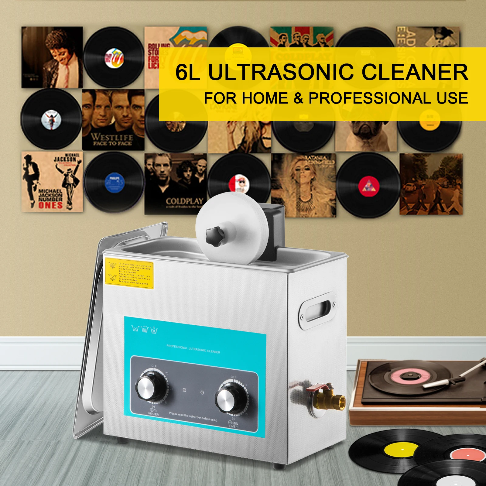 SIHAO 6L Pulitore per dischi i - Vinyl Record Cleaner recensione e prezzo