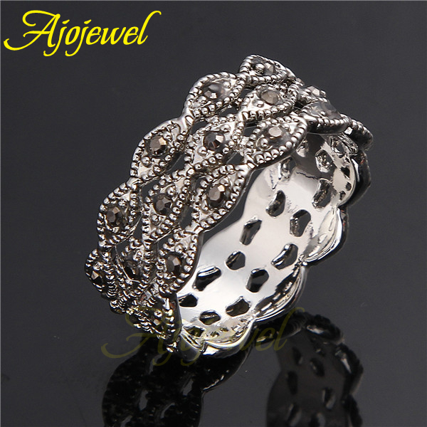 Ajojeel anello con strass a 3  - Vintage Items Collection recensione e prezzo