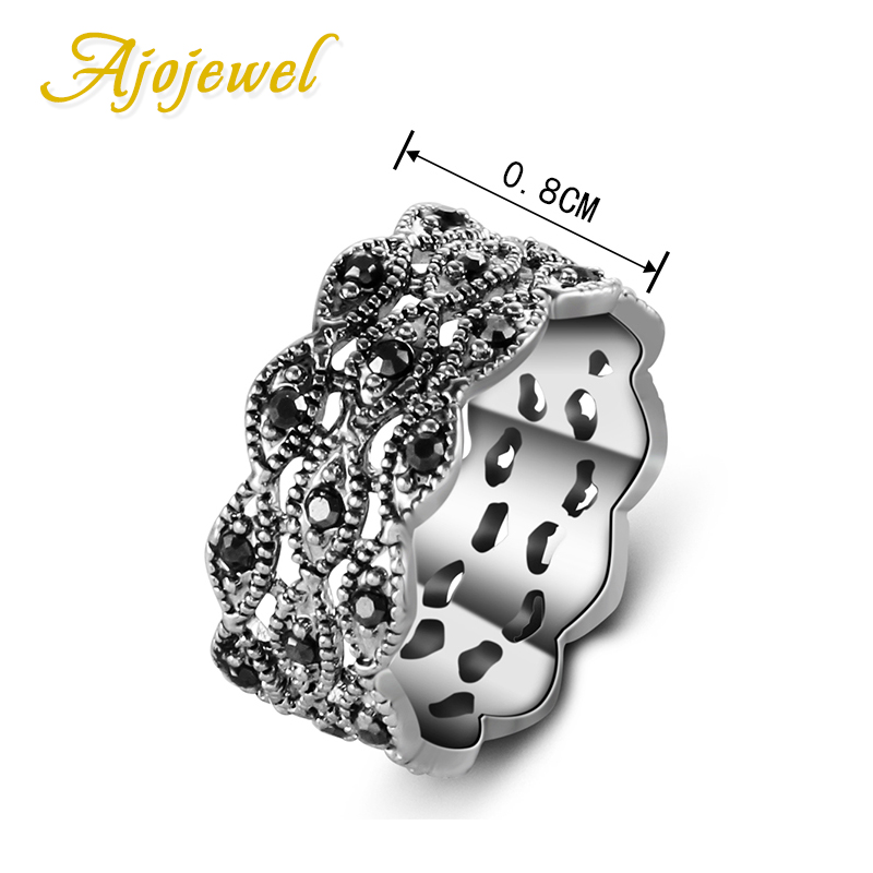 Ajojeel anello con strass a 3  - Vintage Items Collection recensione e prezzo