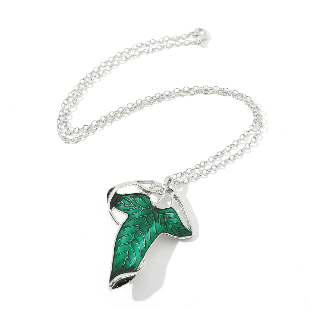 Collana con Ciondolo Foglia Ve - Vintage Item recensione e prezzo